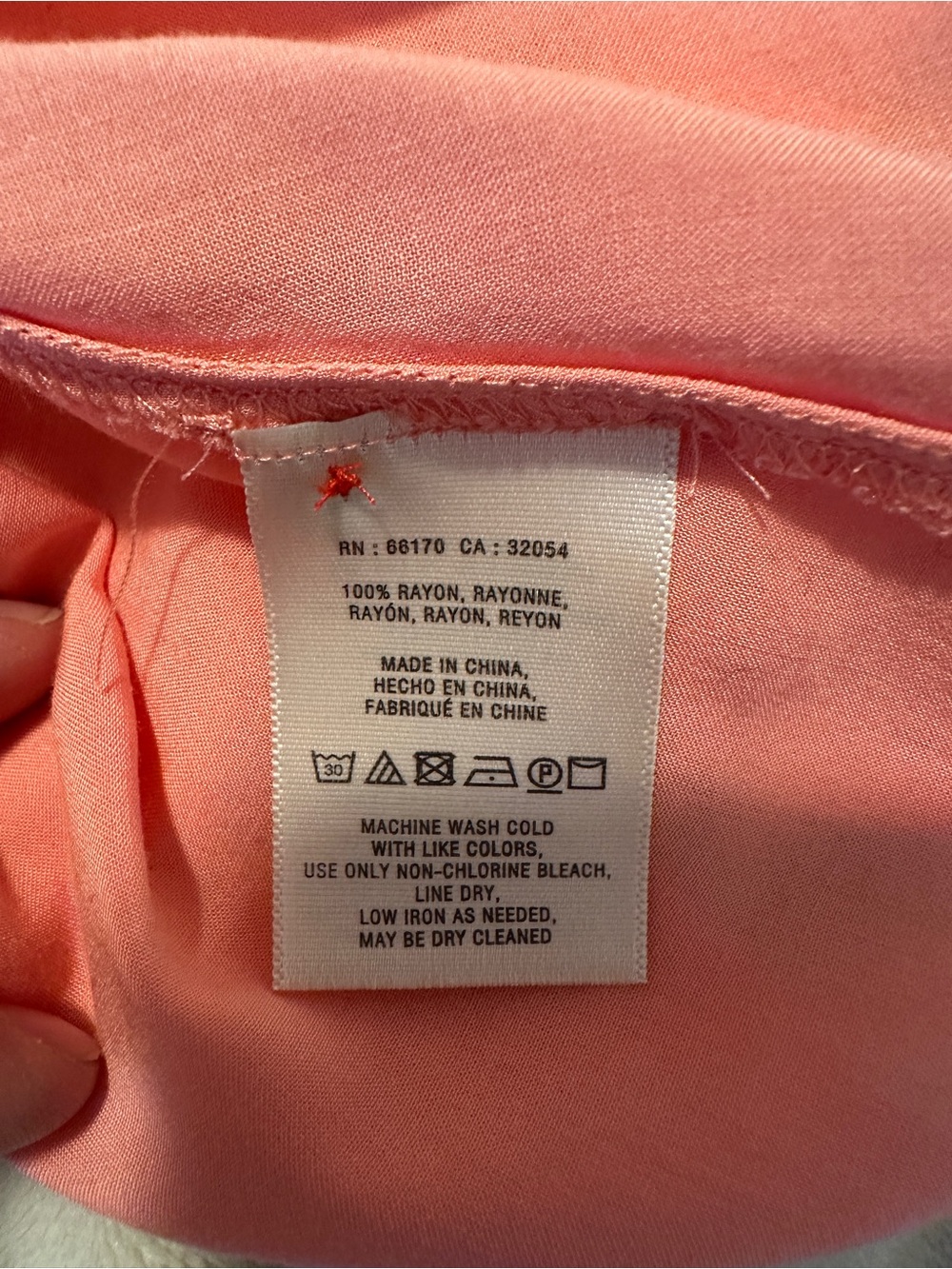 Anthropologie Maeve Coral Laiken Henley Blouse Size 12 Women’s - Picture 9 of 9